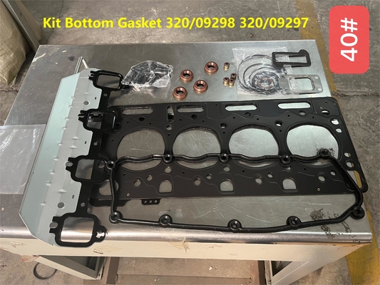 320/09298 320/09297 JCB স্পেয়ার পার্টসের জন্য কিট বটম গ্যাসকেট টার্বো ইঞ্জিন গ্যাসকেট