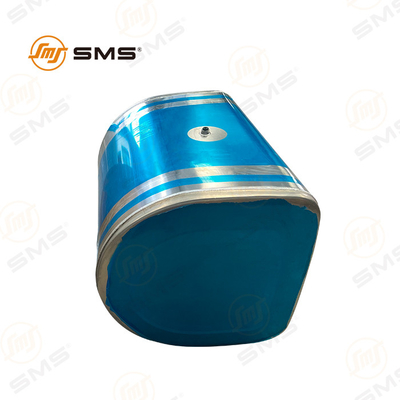 WG9725550006 SINOTRUK ইঞ্জিনের খুচরা যন্ত্রাংশ জ্বালানী ট্যাংক D-Shape 400L