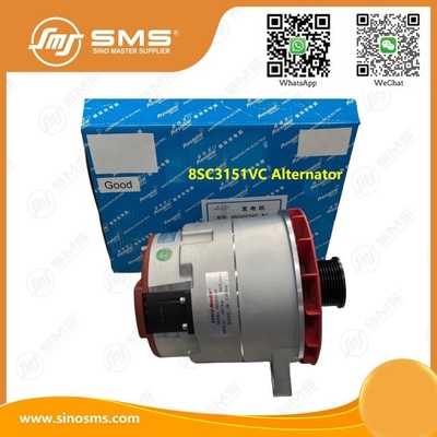 জেনারেটর 8SC3151VC WEICHAI ইঞ্জিন পার্টস আল্টারনেটর সমাবেশ Weichai আল্টারনেটর