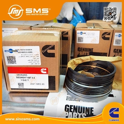 6BT5.6 ইঞ্জিন CUMMINS পিস্টন রিং 3806285 15*15*15CM