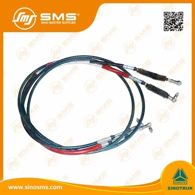 WG9725240112/0113 গিয়ার শিফট ক্যাবল অ্যাসেম্বলি/ব্ল্যাক সিনোট্রুক হাও ট্রাক গিয়ারবক্স খুচরা যন্ত্রাংশ