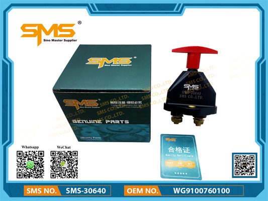 WG9100760100 প্রধান পাওয়ার স্যুইচ Sinotruk Howo ট্রাক খুচরা যন্ত্রাংশ